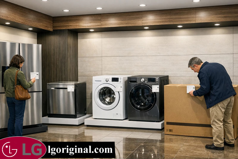 روش های تشخیص اصل بودن لوازم خانگی ال جی 